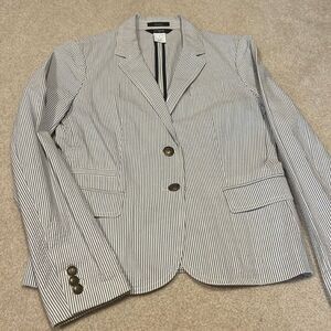 Jcrew searsucker blazer